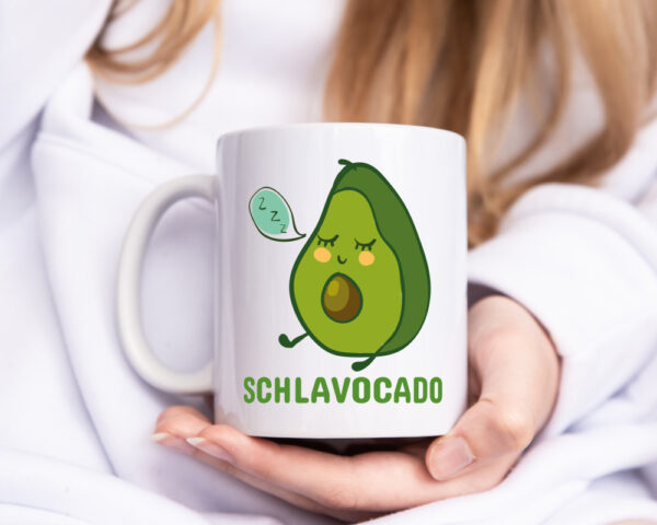 Schlavocado - Tasse Weiss - Kaffeetasse / Geschenk / Familie