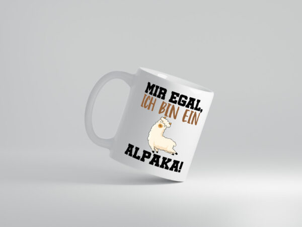 Ich bin ein Alpaka! - Tasse Weiss - Kaffeetasse / Geschenk / Familie