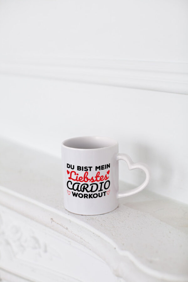 Romantischer Spruch | Liebe Tasse | Pärchen Humor - Herzhenkel Tasse - Kaffeetasse / Geschenk / Familie