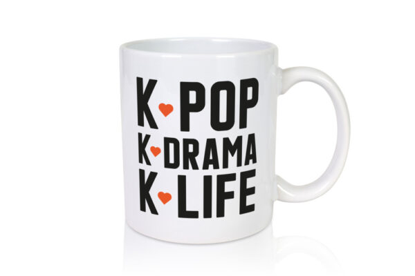 K-Pop Tasse | Pop Musik Tasse | Jugendliche | Mädchen - Tasse Weiss - Kaffeetasse / Geschenk / Familie