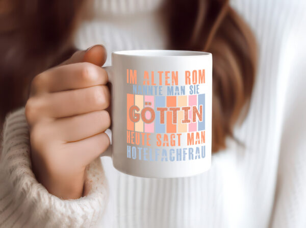 Heute sagt man: Hotelfachfrau | Hotel - Tasse Weiss - Kaffeetasse / Geschenk / Familie