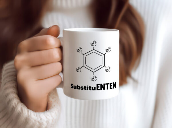 SubstituENTEN | Chemie | Wissenschaft | Science | Physik - Tasse Weiss - Kaffeetasse / Geschenk / Familie