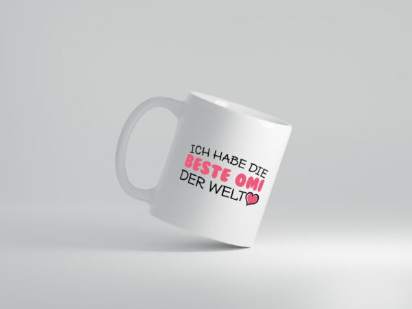 Beste Omi der Welt | Oma Tasse | Geburtstag | Muttertag - Tasse Weiss - Kaffeetasse / Geschenk / Familie