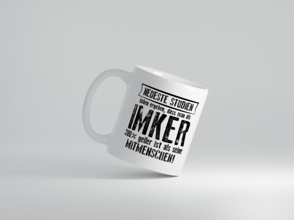 Neuste Studien: Imker | Imkerei - Tasse Weiss - Kaffeetasse / Geschenk / Familie