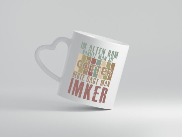Heute sagt man: Imker | Imkerei - Herzhenkel Tasse - Kaffeetasse / Geschenk / Familie