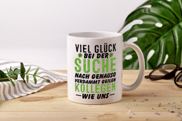 Sehr geile Kollegen - Tasse Weiss - Kaffeetasse / Geschenk / Familie