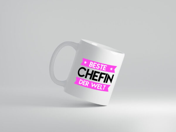 Beste Chefin | Führungskraft | Vorgesetzte - Tasse Weiss - Kaffeetasse / Geschenk / Familie