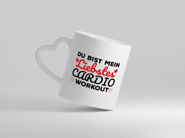 Romantischer Spruch | Liebe Tasse | Pärchen Humor - Herzhenkel Tasse - Kaffeetasse / Geschenk / Familie