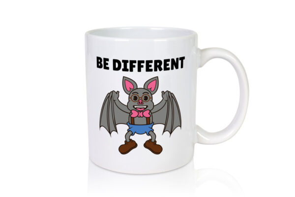 Be Different - Tasse Weiss - Kaffeetasse / Geschenk / Familie