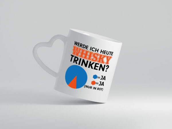 Whisky Tasse | Whisky Trinker | Männer Spruch | Humor - Herzhenkel Tasse - Kaffeetasse / Geschenk / Familie