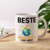 Welt Beste Anglerin | Angeln | Fischerin - Tasse Weiss - Kaffeetasse / Geschenk / Familie