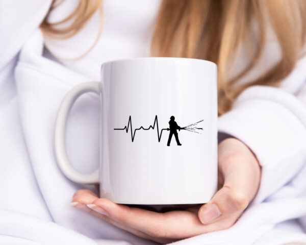 Feuerwehr Motiv | Feuerwehrmann | freiwillige Feuerwehr - Tasse Weiss - Kaffeetasse / Geschenk / Familie