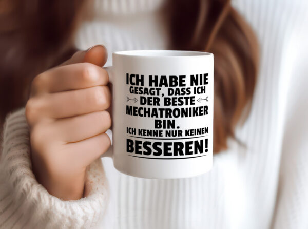 Der Beste Mechatroniker | KFZ - Tasse Weiss - Kaffeetasse / Geschenk / Familie
