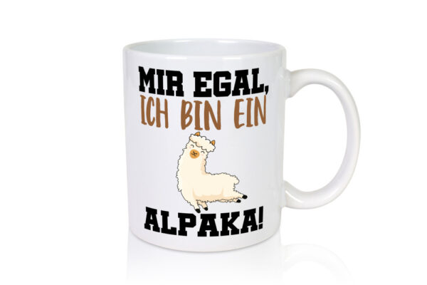 Ich bin ein Alpaka! - Tasse Weiss - Kaffeetasse / Geschenk / Familie