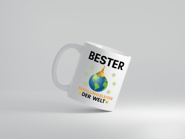 Welt Bester Abteilungsleiter| Führungskraft - Tasse Weiss - Kaffeetasse / Geschenk / Familie