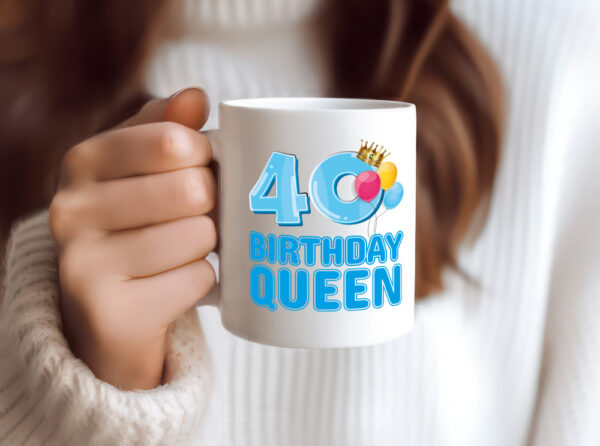 40 Geburtstag - Tasse Weiss - Kaffeetasse / Geschenk / Familie
