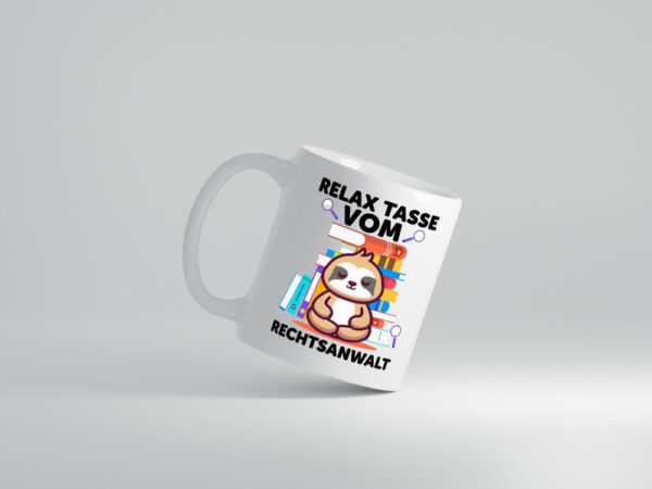 Relax Tasse: Rechtsanwalt | Anwalt | Jurist - Tasse Weiss - Kaffeetasse / Geschenk / Familie