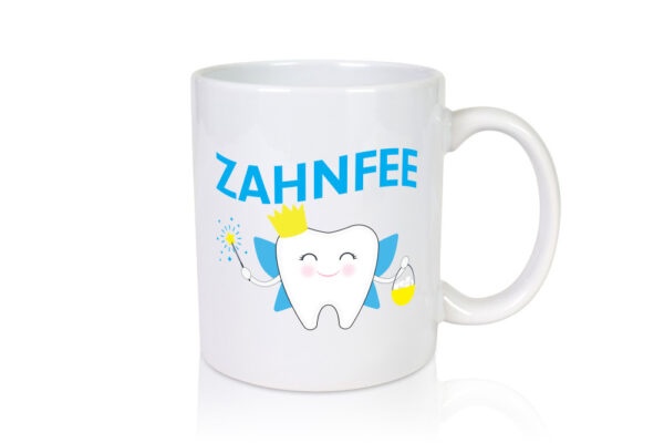 Zahnfee | Kinder | Zahn Verloren - Tasse Weiss - Kaffeetasse / Geschenk / Familie