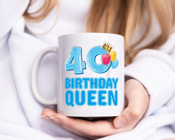 40 Geburtstag - Tasse Weiss - Kaffeetasse / Geschenk / Familie