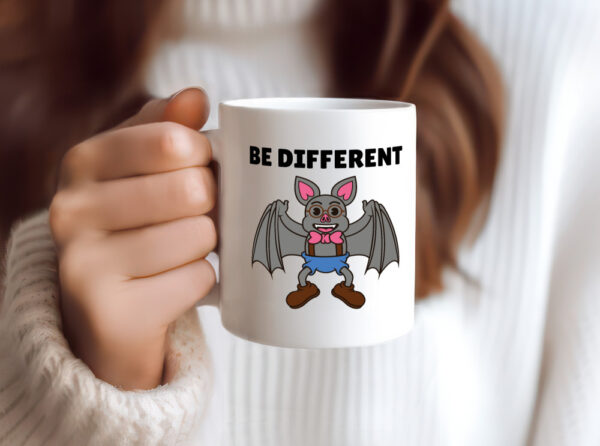 Be Different - Tasse Weiss - Kaffeetasse / Geschenk / Familie