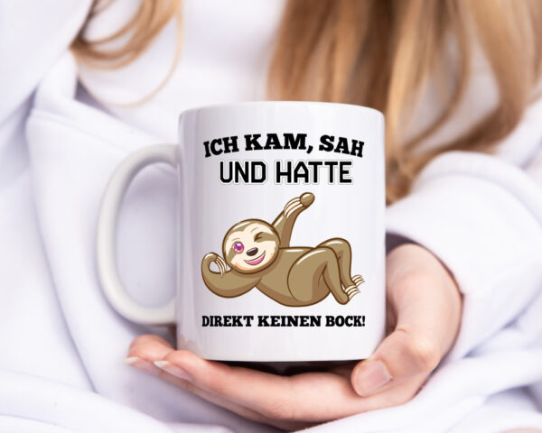 Ich hab kein Bock - Tasse Weiss - Kaffeetasse / Geschenk / Familie