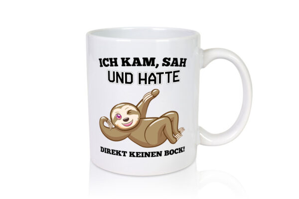 Ich hab kein Bock - Tasse Weiss - Kaffeetasse / Geschenk / Familie