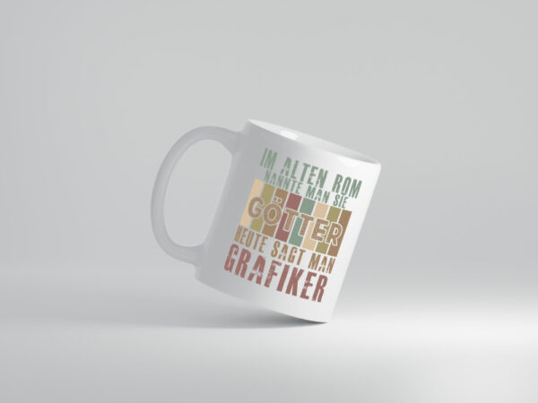 Heute sagt man: Grafiker | Grafik Design - Tasse Weiss - Kaffeetasse / Geschenk / Familie