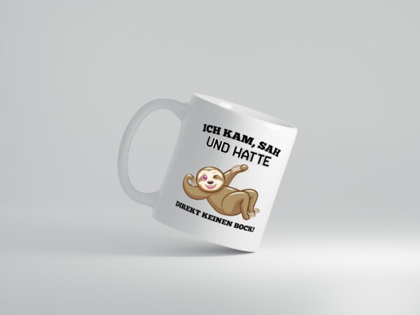 Ich hab kein Bock - Tasse Weiss - Kaffeetasse / Geschenk / Familie