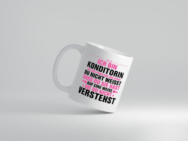 Löse Probleme: Konditorin | Konditorei - Tasse Weiss - Kaffeetasse / Geschenk / Familie