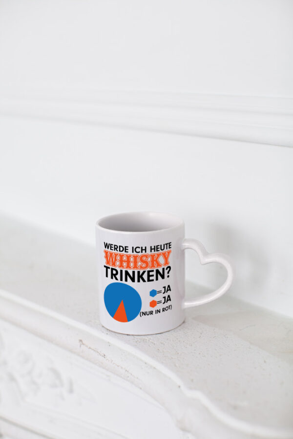 Whisky Tasse | Whisky Trinker | Männer Spruch | Humor - Herzhenkel Tasse - Kaffeetasse / Geschenk / Familie