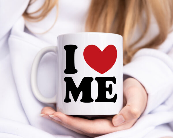 I love me vl10 - Tasse Weiss - Kaffeetasse / Geschenk / Familie