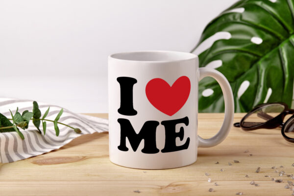 I love me vl10 - Tasse Weiss - Kaffeetasse / Geschenk / Familie