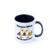 Apropos Möwe | Möwie noch een | Norddeutsch | Plattdeutsch Farbige Tasse - Kaffeetasse / Geschenk / Familie