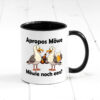 Apropos Möwe | Möwie noch een | Norddeutsch | Plattdeutsch Farbige Tasse - Kaffeetasse / Geschenk / Familie