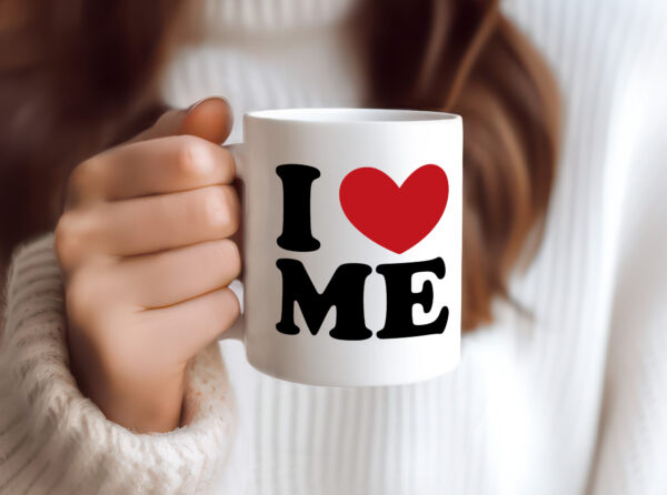 I love me vl10 - Tasse Weiss - Kaffeetasse / Geschenk / Familie