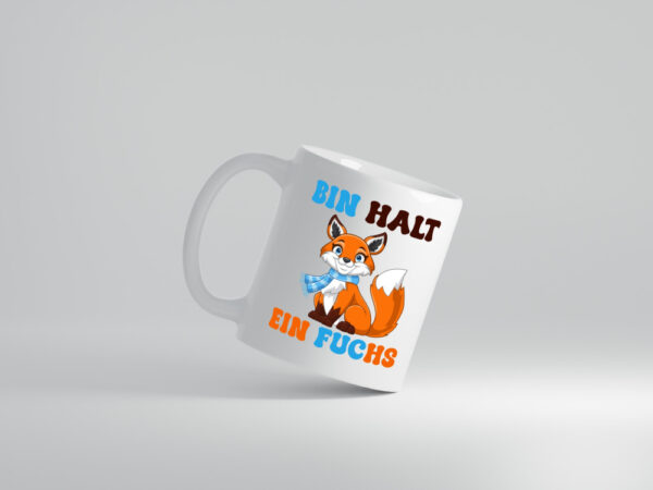 Bin halt ein Fuchs | Schlauer Fuchs - Tasse Weiss - Kaffeetasse / Geschenk / Familie