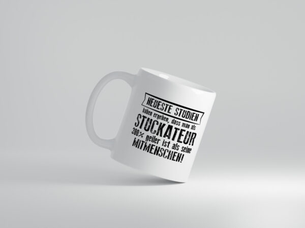 Neuste Studien: Stuckateur | Innenausbau | Beruf - Tasse Weiss - Kaffeetasse / Geschenk / Familie