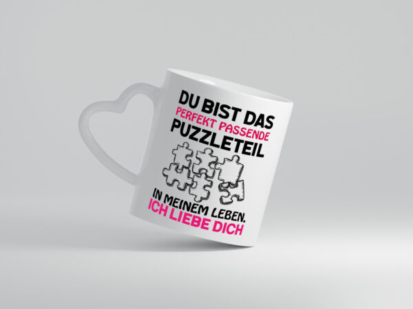 Du bist das beste - Herzhenkel Tasse - Kaffeetasse / Geschenk / Familie