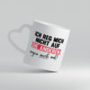 Ich reg mich nicht auf die anderen regen mich auf - Herzhenkel Tasse - Kaffeetasse / Geschenk / Familie