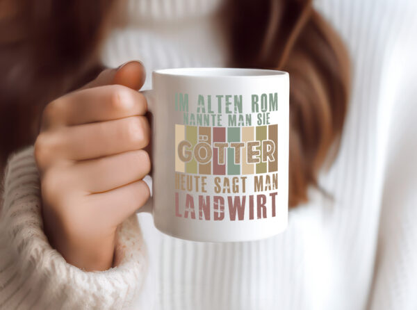 Heute sagt man: Landwirt | Bauer | Landwirtschaft - Tasse Weiss - Kaffeetasse / Geschenk / Familie