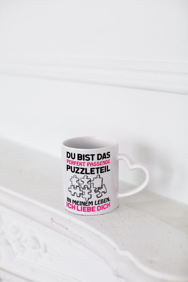Du bist das beste - Herzhenkel Tasse - Kaffeetasse / Geschenk / Familie