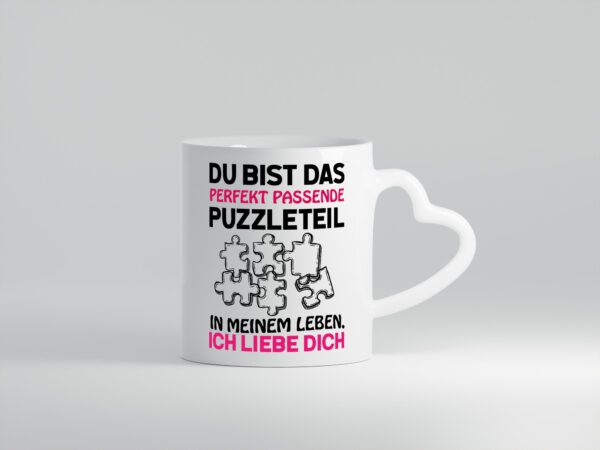 Du bist das beste - Herzhenkel Tasse - Kaffeetasse / Geschenk / Familie