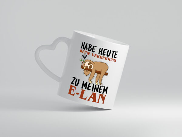 Ich habe keine verbindung - Herzhenkel Tasse - Kaffeetasse / Geschenk / Familie