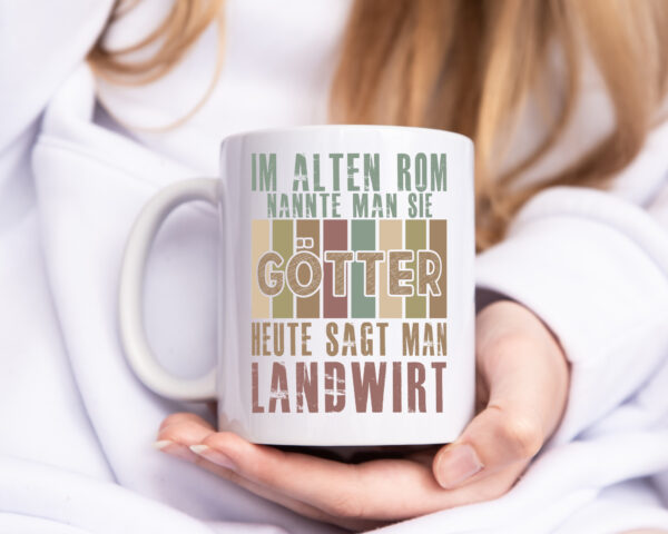 Heute sagt man: Landwirt | Bauer | Landwirtschaft - Tasse Weiss - Kaffeetasse / Geschenk / Familie