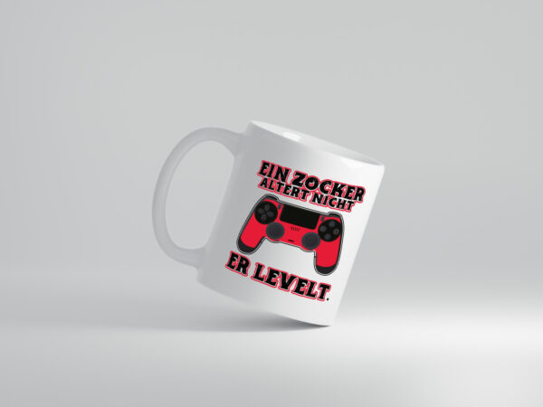 Zocker altern nicht - Tasse Weiss - Kaffeetasse / Geschenk / Familie