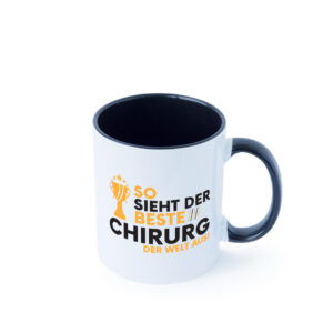 Der Weltbeste Chirurg | Medizin | Chirurgie | Krankenhaus Farbige Tasse - Kaffeetasse / Geschenk / Familie