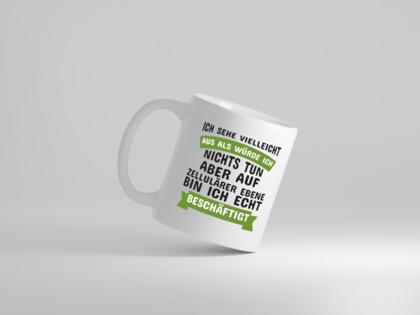 Biologie Spruch | Biologe Tasse | Biolehrer | lustig - Tasse Weiss - Kaffeetasse / Geschenk / Familie