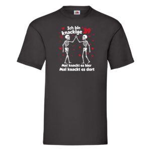 39. Geburtstag | Knackige 39 | Ich bin alt T-Shirt Schwarz
