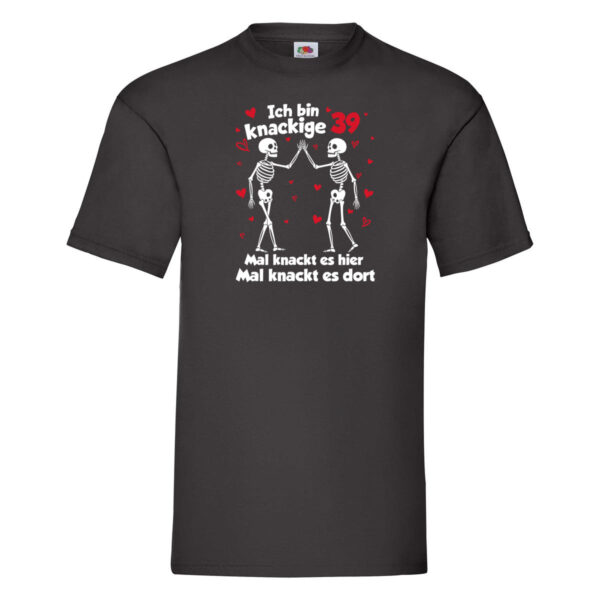 39. Geburtstag | Knackige 39 | Ich bin alt T-Shirt Schwarz
