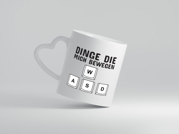 Gaming Motiv | Gamer Tasse | Zocker Witz | Humor - Herzhenkel Tasse - Kaffeetasse / Geschenk / Familie